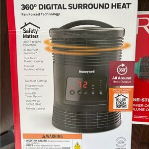 Honeywell Black Digital Surround Heater